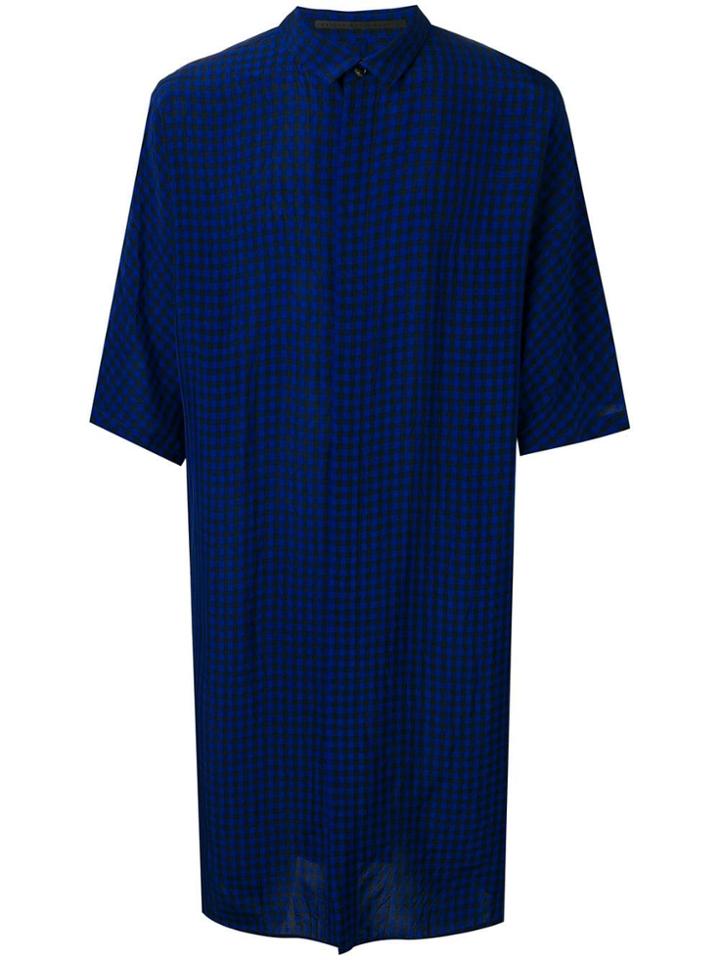 Haider Ackermann Kimono Long Shirt - Blue