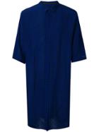 Haider Ackermann Kimono Long Shirt - Blue
