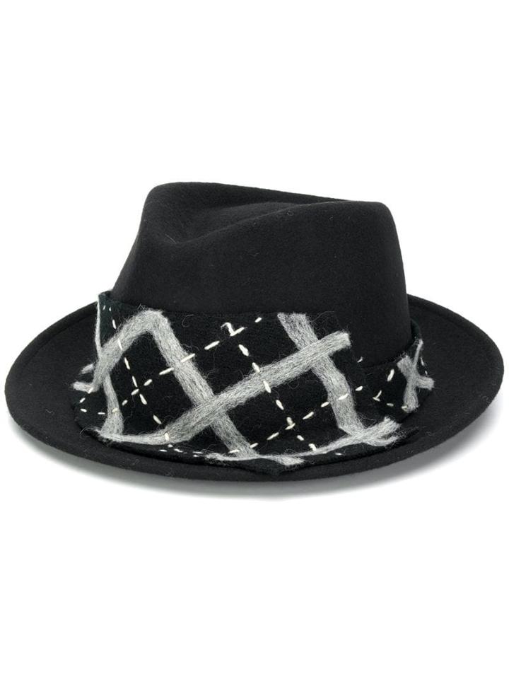 Le Chapeau Le Chapeau 4892 Nero+var21 Leather/fur/exotic