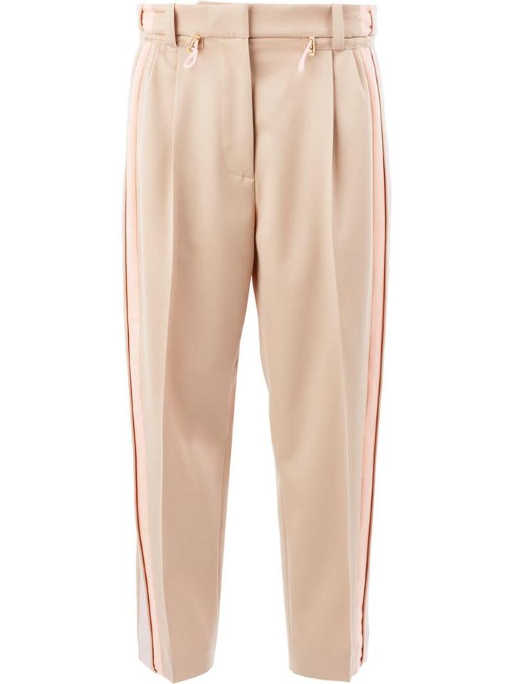 Peter Pilotto Contrasting Stripe Trousers - Neutrals
