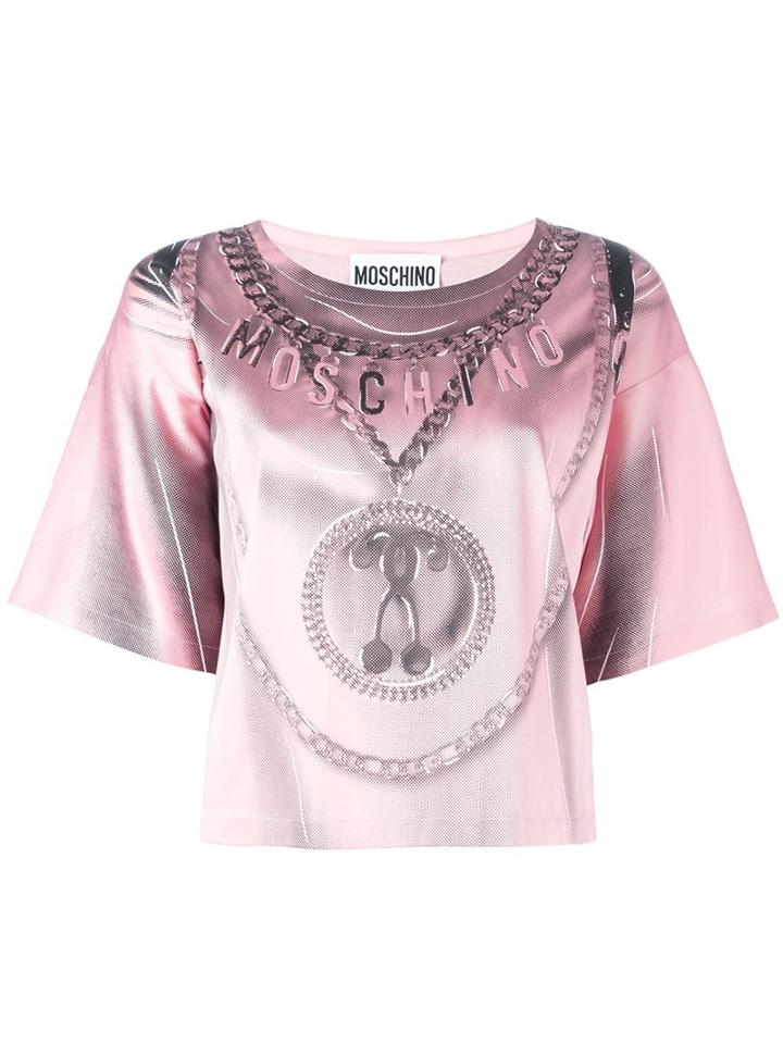 Moschino Trompe-l'oeil Backpack T-shirt