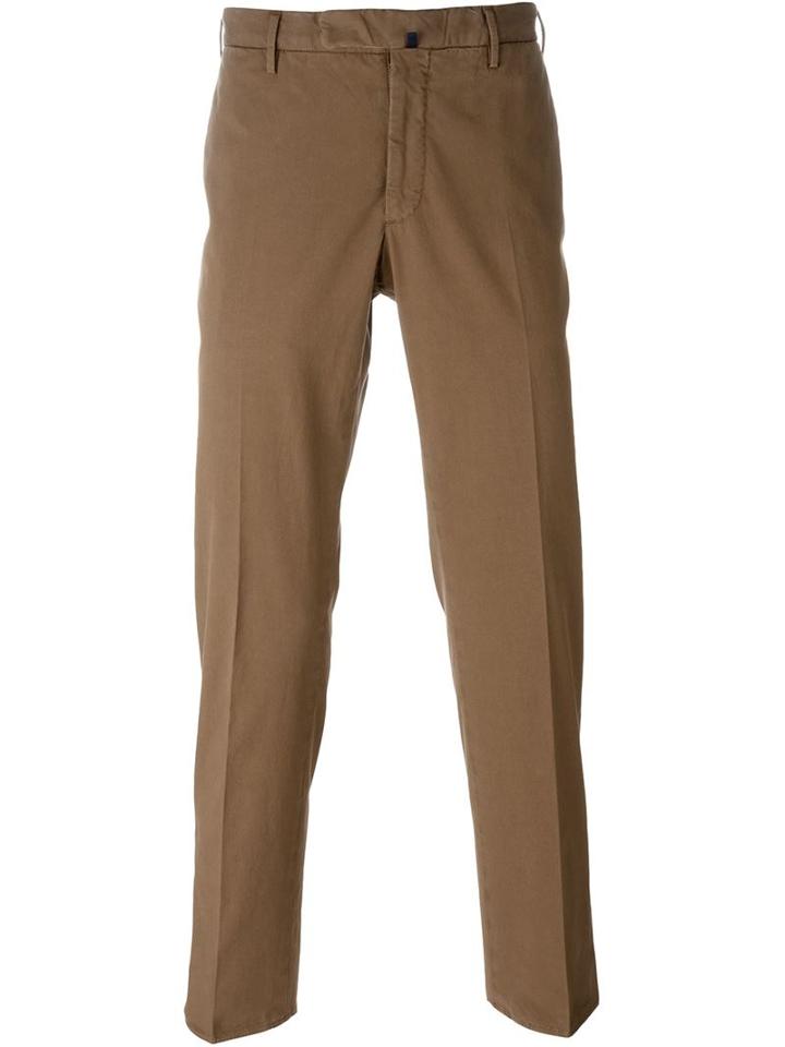 Incotex Front Pleated Trousers