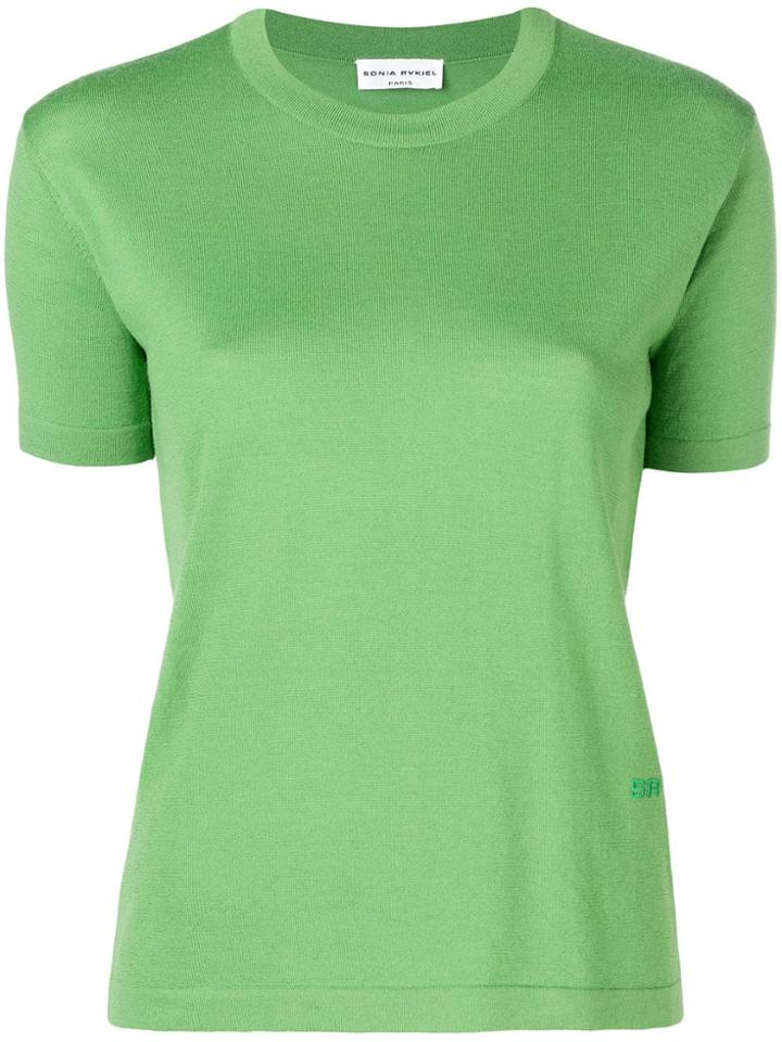 Sonia Rykiel Round Neck T-shirt - Green