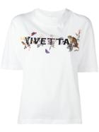 Vivetta Logo Print T-shirt - White