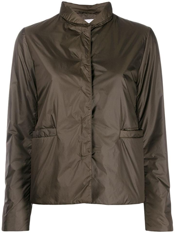 Aspesi Press Stud Lightweight Jacket - Green