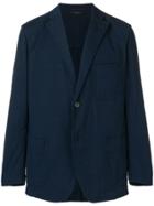 Issey Miyake Tailored Blazer Jacket - Blue