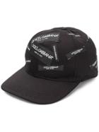 Dolce & Gabbana Logo Patch Cap - Black