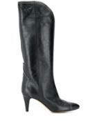 Isabel Marant Lestan Knee-high Boots - Black