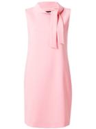 Boutique Moschino Wrap Neck Shift Dress - Pink & Purple
