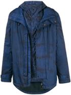 Z Zegna Dyed 3 In 1 Jacket - Blue