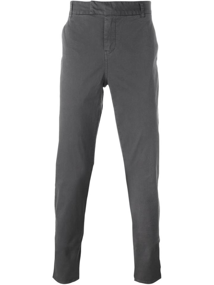 J Brand Chino Trousers, Men's, Size: 36, Grey, Cotton/spandex/elastane