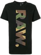 G-star Logo Print T-shirt - Black