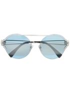 Versace Eyewear Medusa Sunglasses - Blue