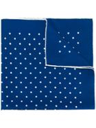 Holland & Holland Spotted Scarf - Blue