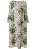 Ermanno Gallamini Printed Kaftan Dress - Nude & Neutrals