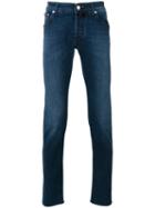 Jacob Cohen - Classic Skinny Jeans - Men - Cotton/spandex/elastane - 33, Blue, Cotton/spandex/elastane
