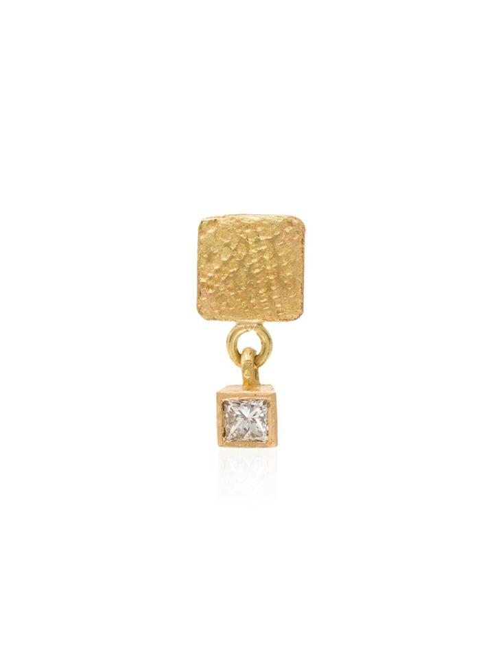 Orit Elhanati Roxy Mezuzahd Diamond Earrings - Gold