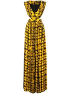 Proenza Schouler Tie Dye Long Dress - Yellow