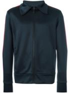 Burberry Contrasting Side Sport Jacket, Men's, Size: Small, Black, Viscose/polyamide/spandex/elastane
