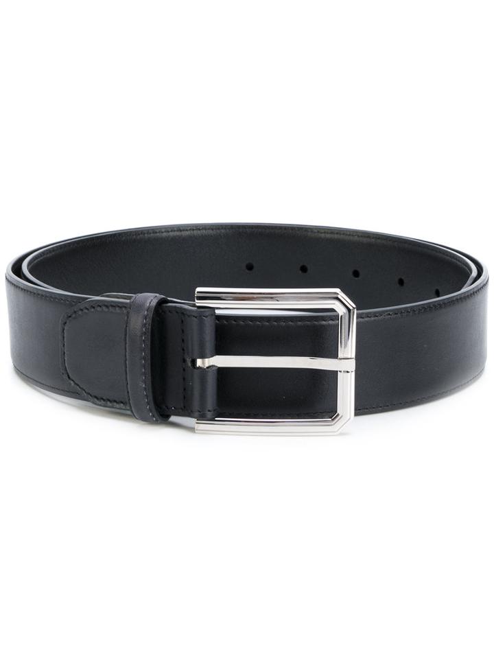 Kiton - Classic Belt - Men - Calf Leather - 95, Black, Calf Leather