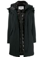 Woolrich Arctic Layered Parka Coat - Black