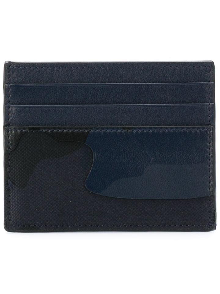 Valentino Camo Cardholder - Blue