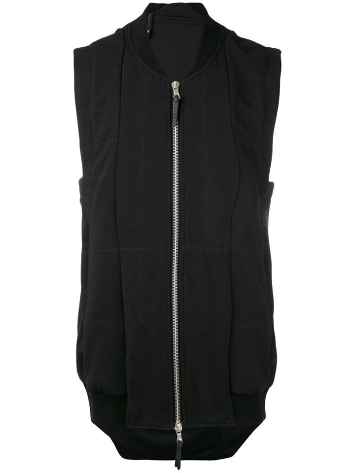 11 By Boris Bidjan Saberi Padded Vest - Black