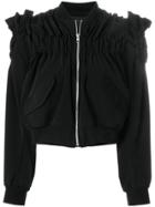Comme Des Garçons Noir Kei Ninomiya Structured Bomber Jacket - Black