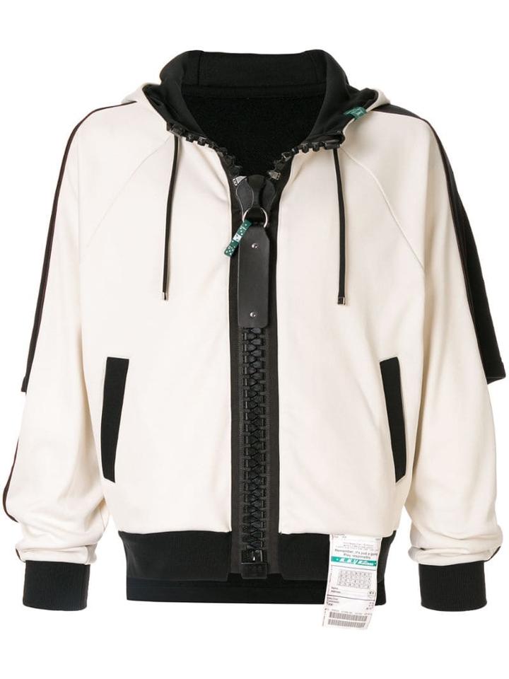 Maison Mihara Yasuhiro Reversible Zipped Jacket - White