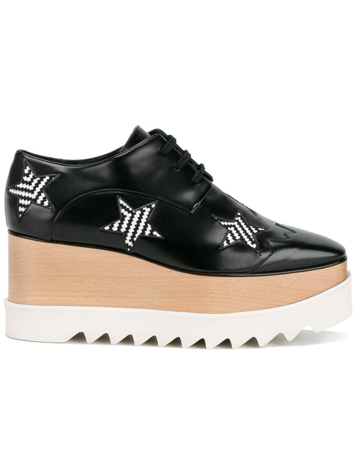 Stella Mccartney Elyse Flatform Shoes - Black