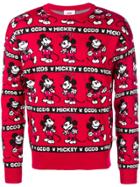 Gcds Mouse Graphic Jumper - Red