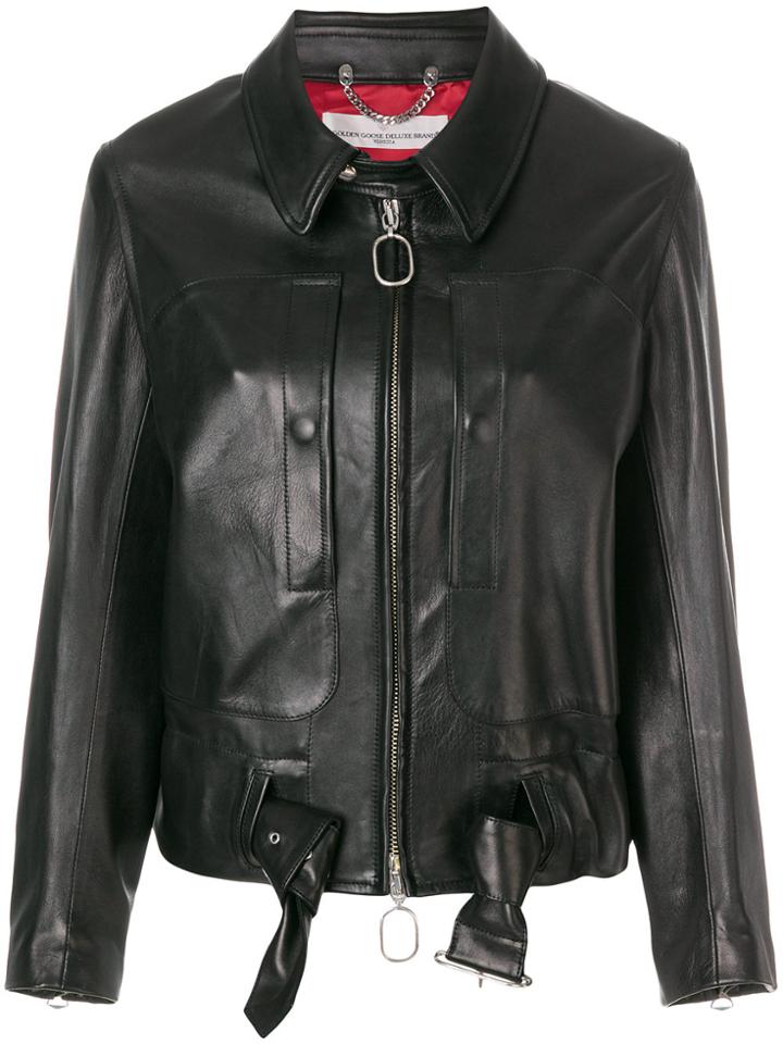 Golden Goose Deluxe Brand Zipped Jacket - Black