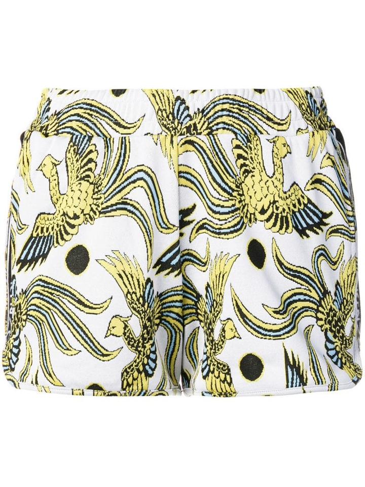 Kenzo Flying Phoenix Shorts - White