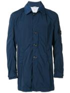 Cp Company Collared Button Jacket - Blue