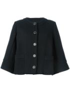 Chanel Pre-owned Cape-style Jacket - Black