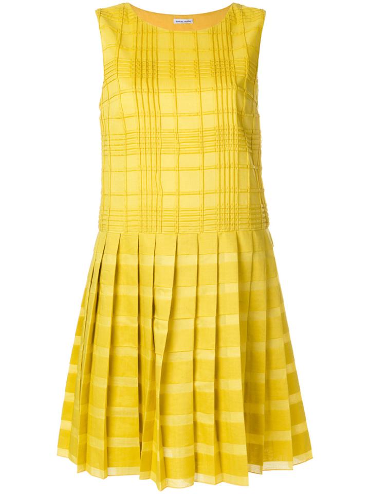 Tomas Maier Coastal Cotton Dress - Yellow & Orange