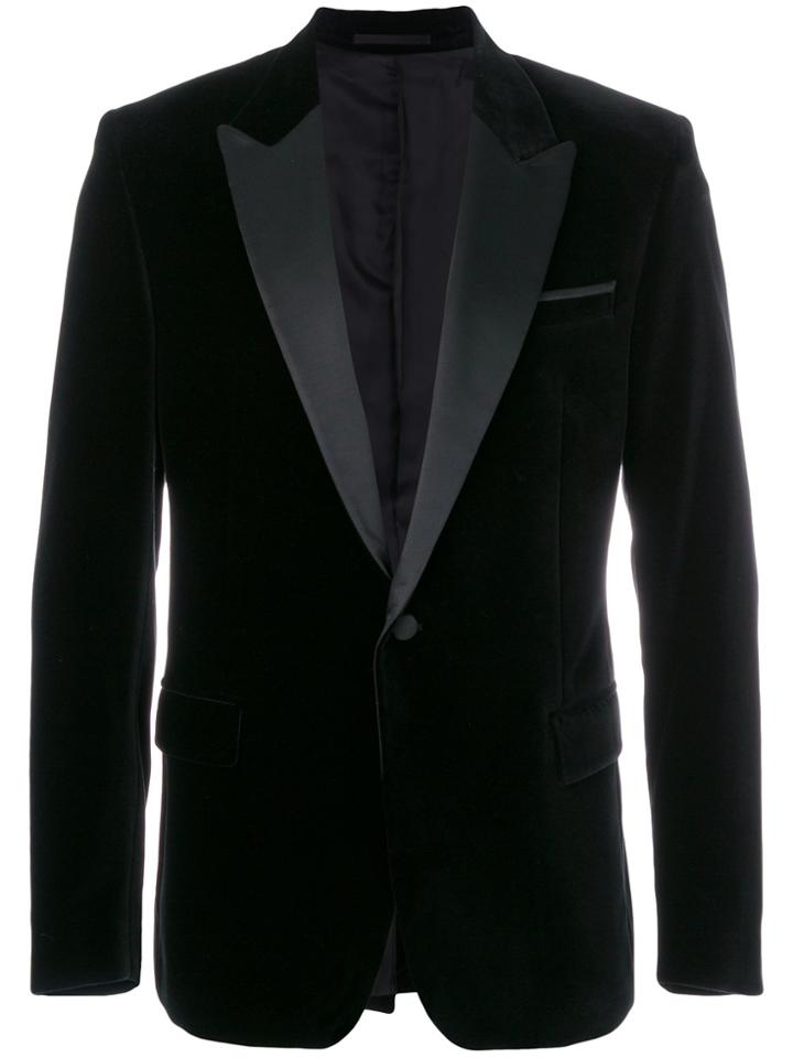 Versace Collection Slim-fit Tuxedo Jacket - Black