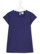 Douuod Kids Bow Detail T-shirt, Girl's, Size: 14 Yrs, Blue