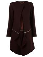 Uma Raquel Davidowicz 'pave' Coat, Women's, Size: 40, Brown, Wool