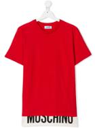 Moschino Kids Basic T-shirt - Red