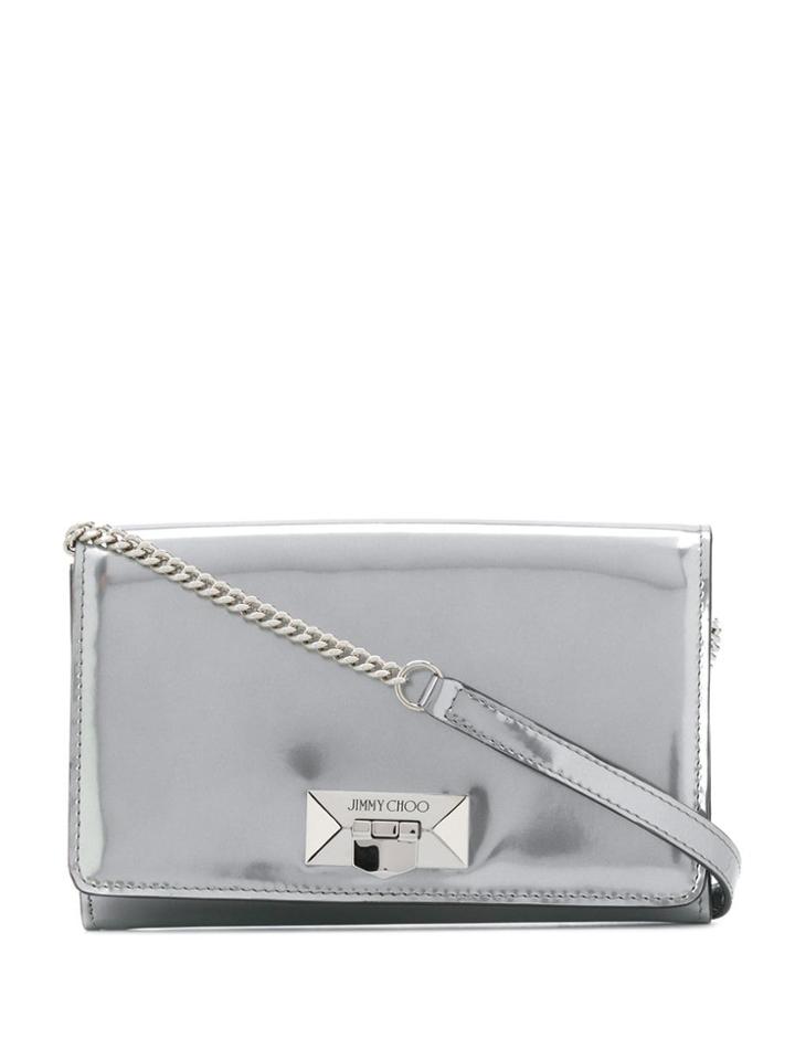 Jimmy Choo Corina Shoulder Bag - Silver