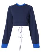 Fenty X Puma Laced Sweatshirt - Blue