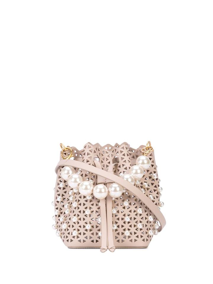 Zac Zac Posen Lacey Crossbody Bag - Pink