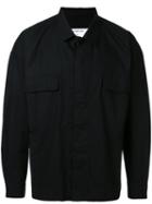 Monkey Time - Flap Pocket Shirt - Men - Cotton - L, Black, Cotton