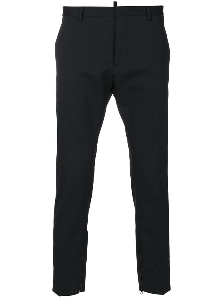 Dsquared2 Formal Cropped Trousers - Black