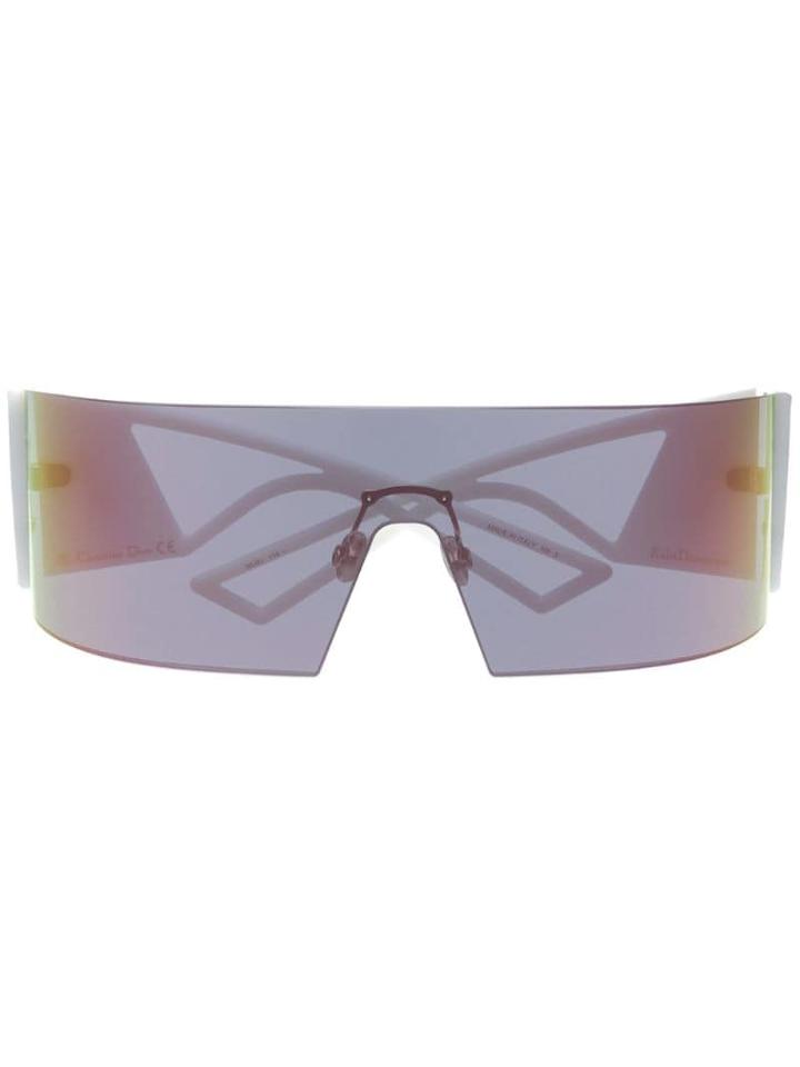 Dior Eyewear Visor Sunglasses - White