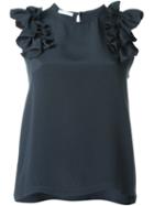 Société Anonyme Frill Trim Tank Top