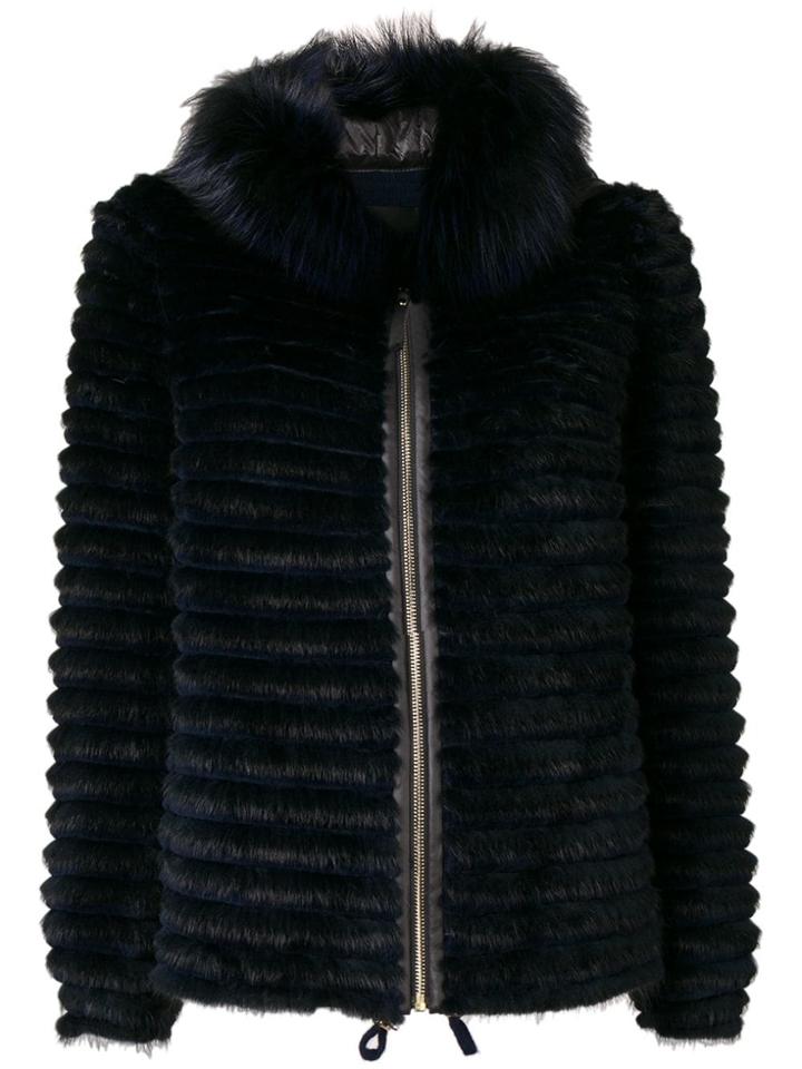 Liska Dunkel Hooded Jacket - Blue
