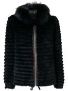 Liska Dunkel Hooded Jacket - Blue