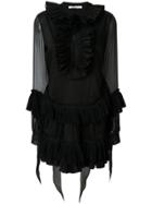 Givenchy Pleated A-line Short Dress - Unavailable